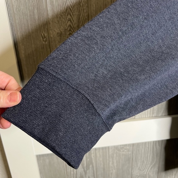 327. NWT Westbound Denim Gray Oversized Pullover Sweatshirt 3X - Picture 4 of 7